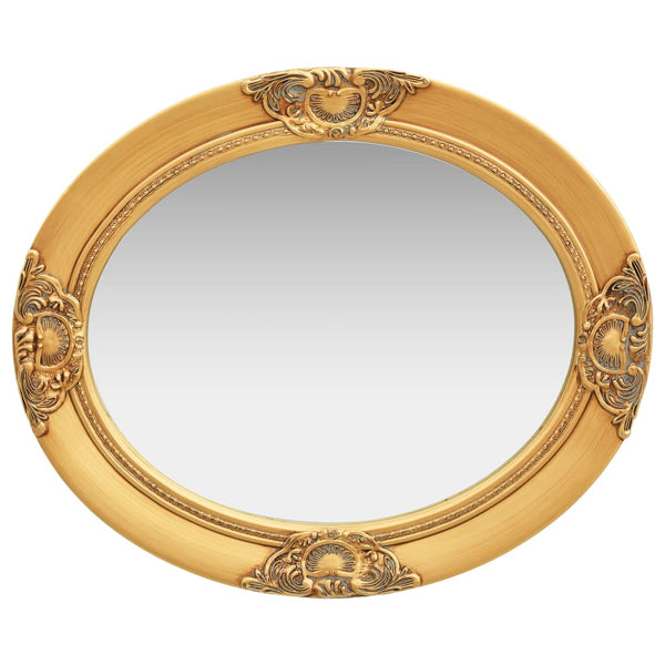 Goldener Barock Wandspiegel 50x60 cm