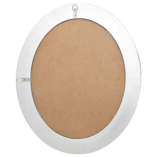 Barock Wandspiegel Silber 50x60 cm