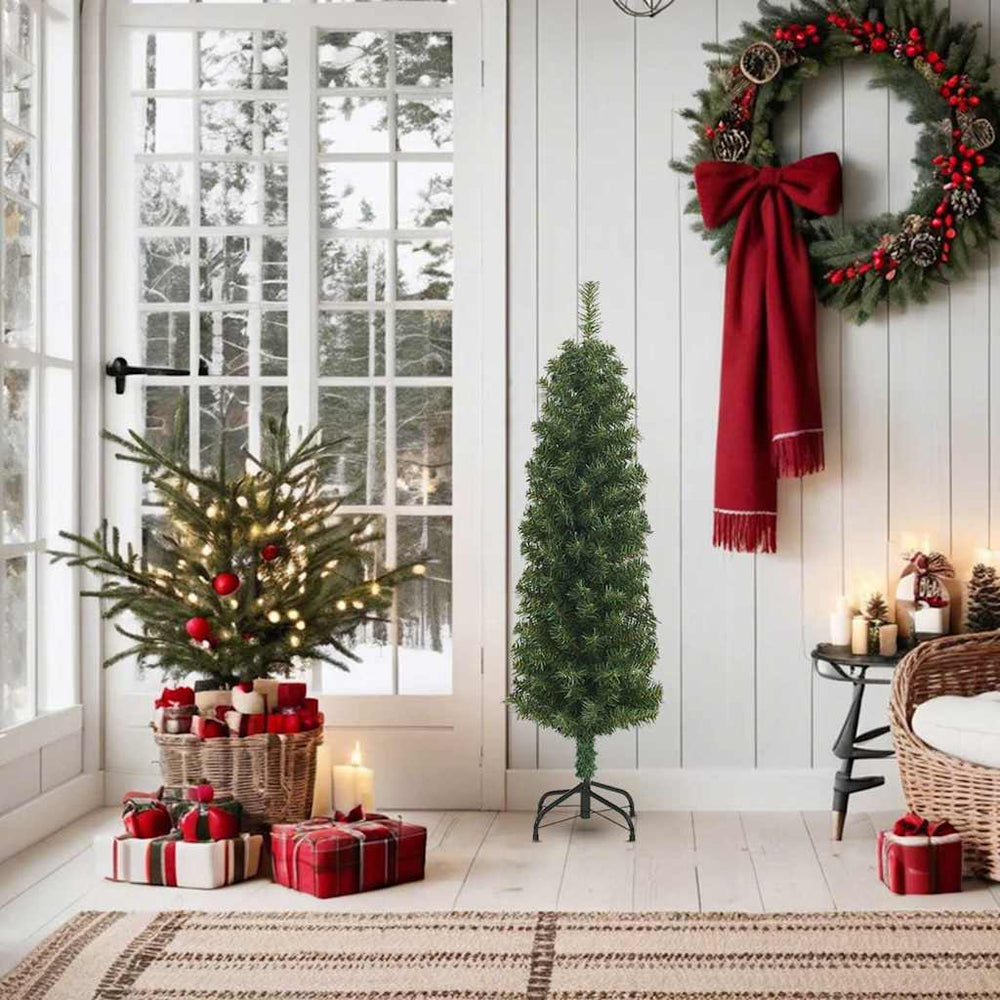 Schlanker künstlicher Weihnachtsbaum, 150cm