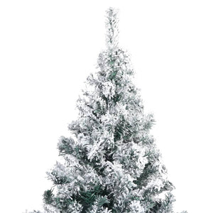 Künstlicher Weihnachtsbaum Beschneit Grün 210cm