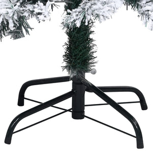 Künstlicher Weihnachtsbaum Beschneit Grün 210cm