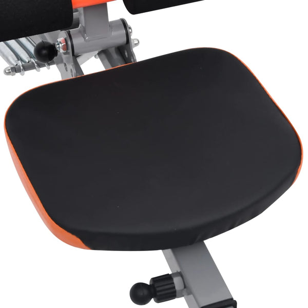 L-Form Bauchtrainer mit Widerstandsbändern