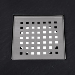 Duschtasse SMC Schwarz 90x90 cm