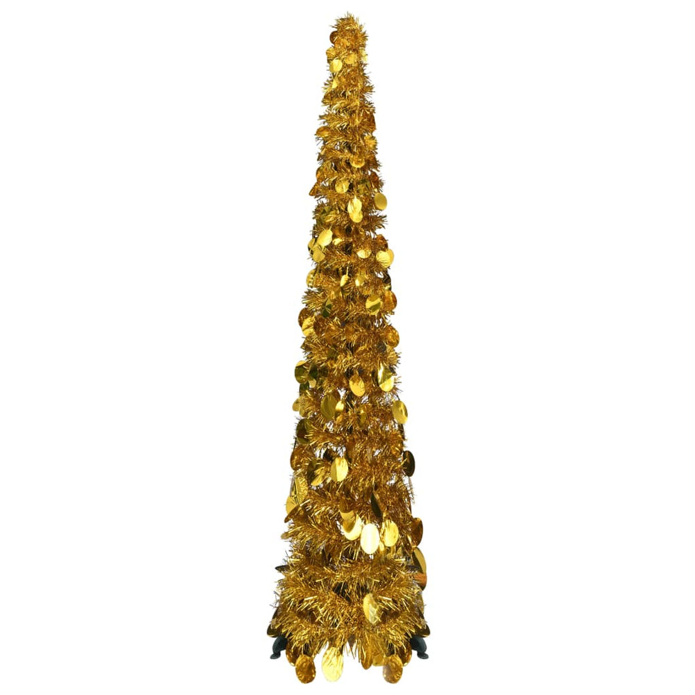Goldener Pop-Up Weihnachtsbaum 120cm