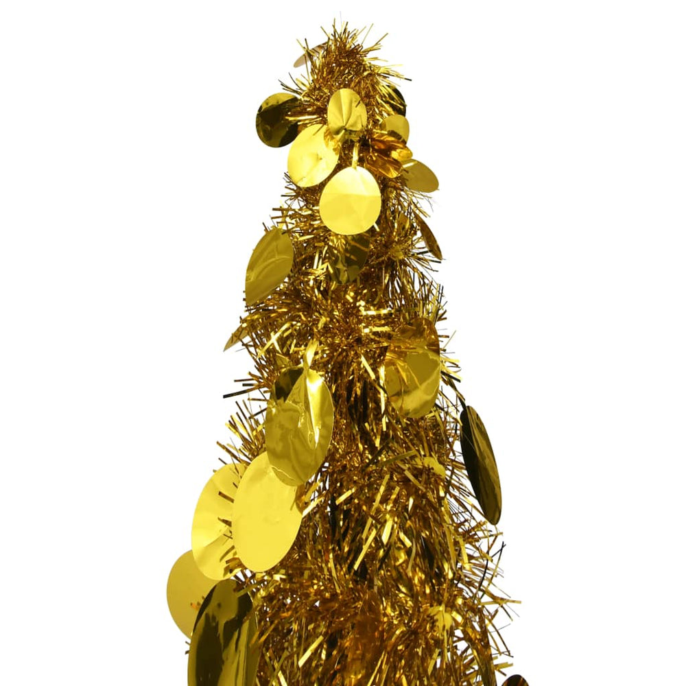 Goldener Pop-Up Weihnachtsbaum 120cm