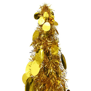 Goldener Pop-Up Weihnachtsbaum 180cm