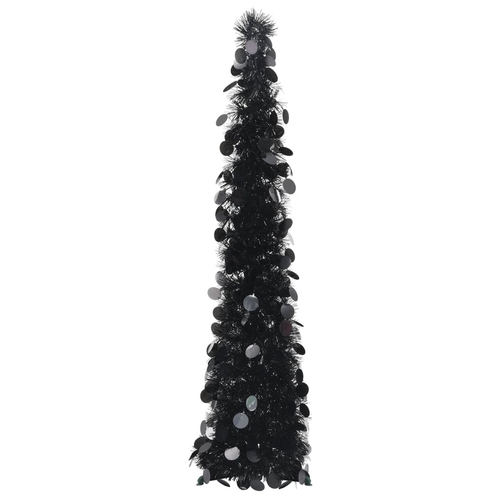 Schwarzer Pop-Up Weihnachtsbaum - 120cm
