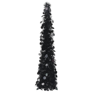 Schwarzer Pop-Up Weihnachtsbaum - 120cm