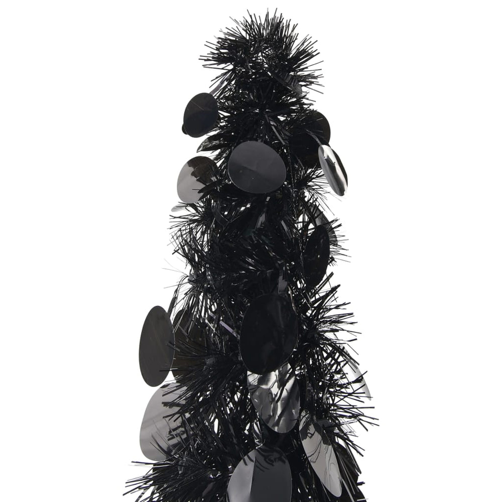 Schwarzer Pop-Up Weihnachtsbaum - 120cm