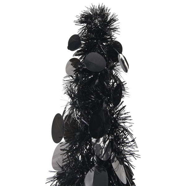 Schwarzer Pop-Up Weihnachtsbaum - 120cm