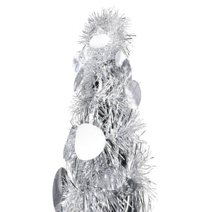 Silberner Pop-Up Weihnachtsbaum 150cm
