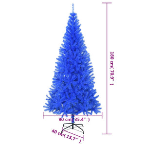 Blauer künstlicher Weihnachtsbaum 180cm