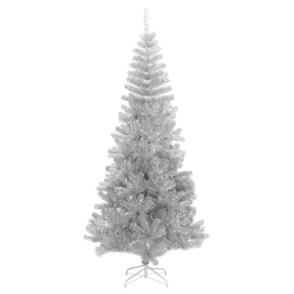 Silberner Weihnachtsbaum 210 cm