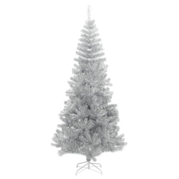 Silberner Weihnachtsbaum 210 cm