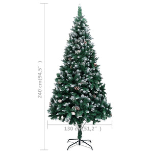 Künstlicher Weihnachtsbaum 240cm mit Schnee