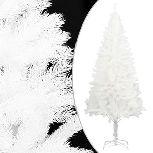 vidaXL Sapin de Noël Artificiel Aiguilles Réalistes Blanc 150 cm