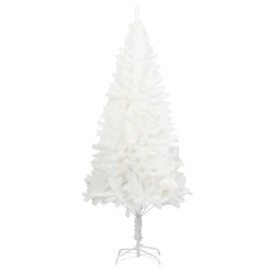 vidaXL Sapin de Noël Artificiel Aiguilles Réalistes Blanc 150 cm