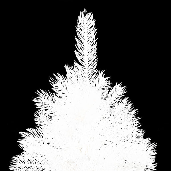 vidaXL Sapin de Noël Artificiel Aiguilles Réalistes Blanc 150 cm