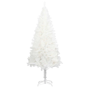 vidaXL Sapin de Noël Artificiel Aiguilles Réalistes Blanc 240 cm