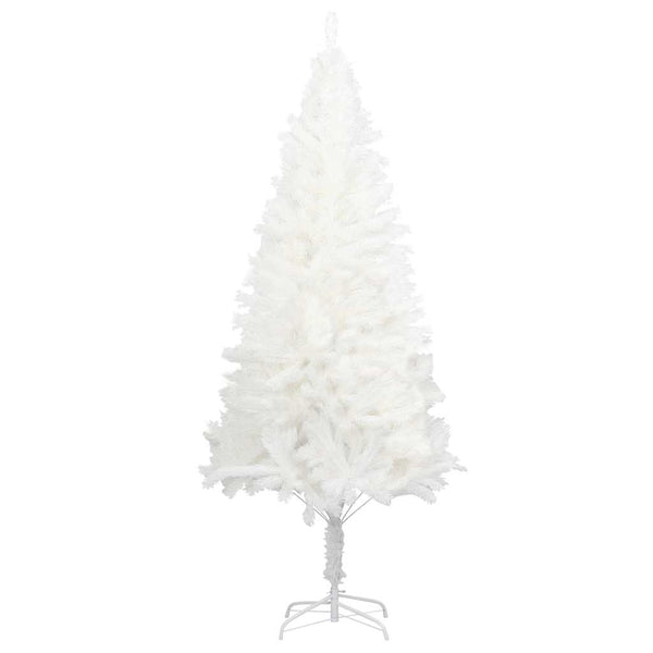 vidaXL Sapin de Noël Artificiel Aiguilles Réalistes Blanc 240 cm