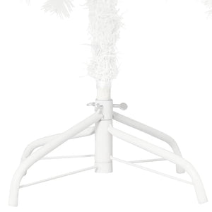 vidaXL Sapin de Noël Artificiel Aiguilles Réalistes Blanc 240 cm