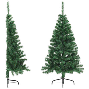 Halb Weihnachtsbaum Grün 150cm
