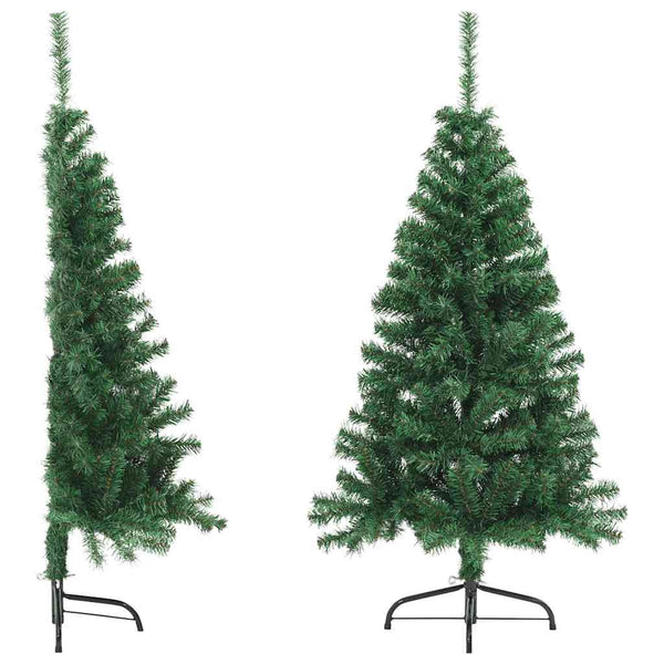 Halb Weihnachtsbaum Grün 150cm