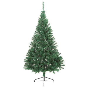 Halber Weihnachtsbaum Grün 210cm