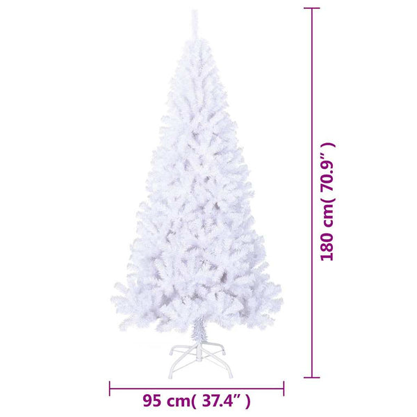 Weißer Künstlicher Weihnachtsbaum 180cm