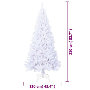 Weißer Künstlicher Weihnachtsbaum 210cm