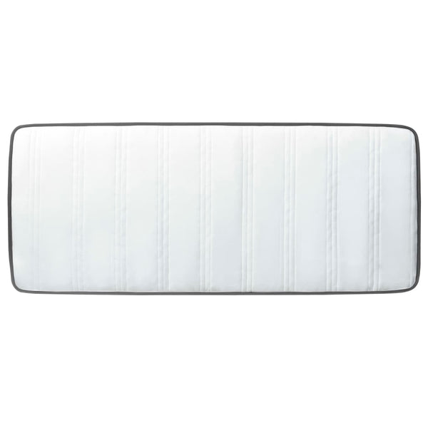 Boxspringbett Dunkelgrau Stoff 80x200 cm