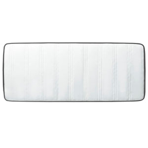Boxspringbett Dunkelgrau Stoff 100x200 cm