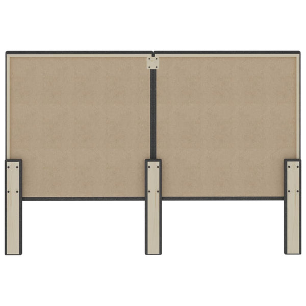Boxspringbett Dunkelgrau Stoff 180x200 cm