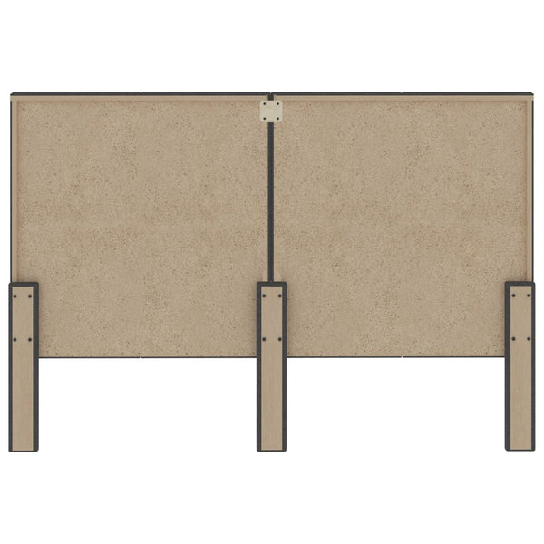 Boxspringbett Dunkelgrau Stoff 140x200 cm