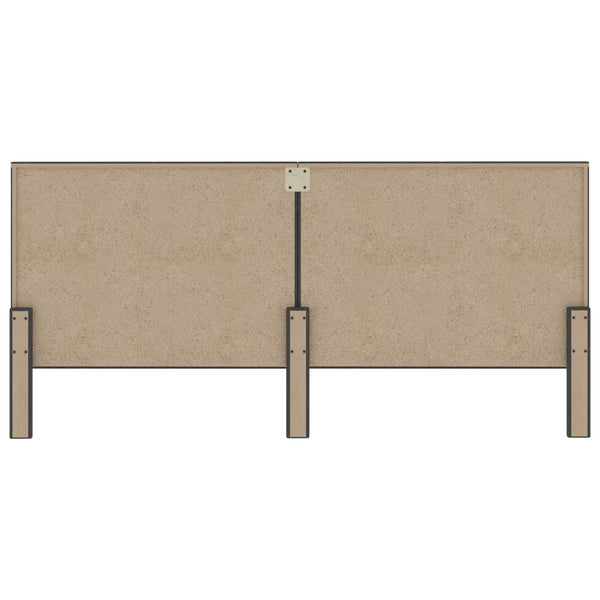 Boxspringbett Dunkelgrau Stoff 200x200 cm