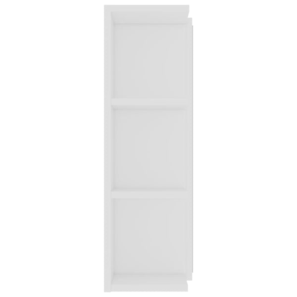 Weißer Bad-Spiegelschrank 80 cm