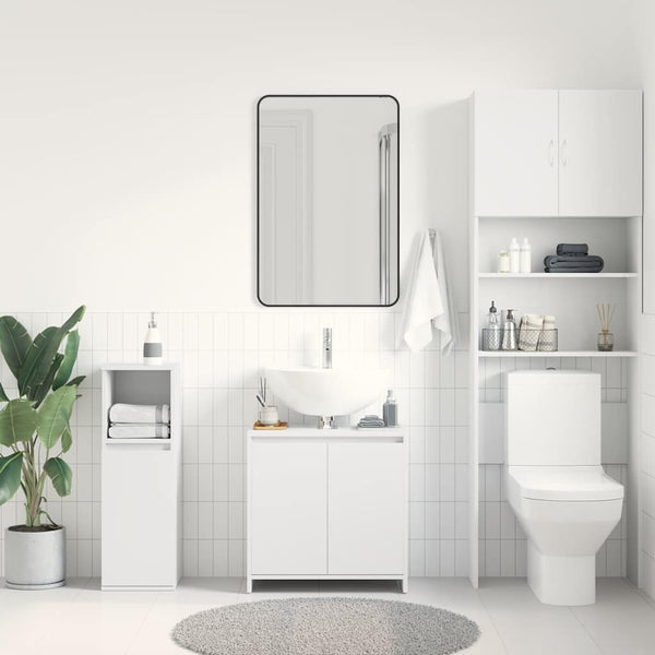 Weißer Badezimmerschrank 60 cm