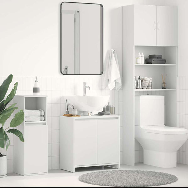 Weißer Badezimmerschrank 60 cm