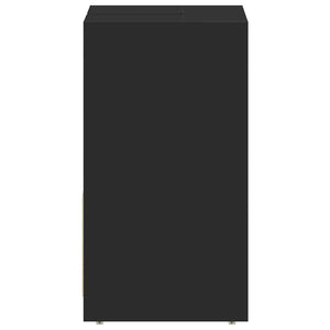 Schwarzer Badezimmerschrank 60 cm