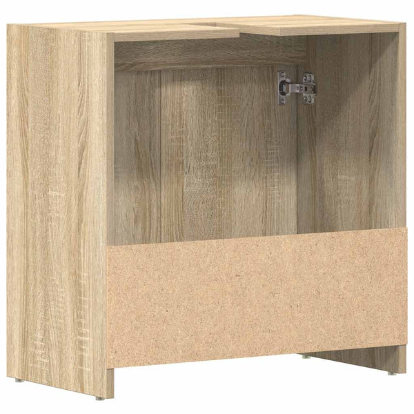 Badezimmerschrank Sonoma Eiche 60 cm