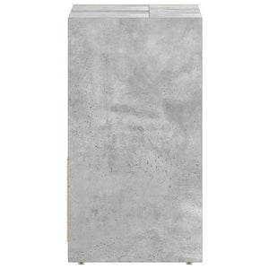 Betongrauer Badezimmerschrank 60 cm