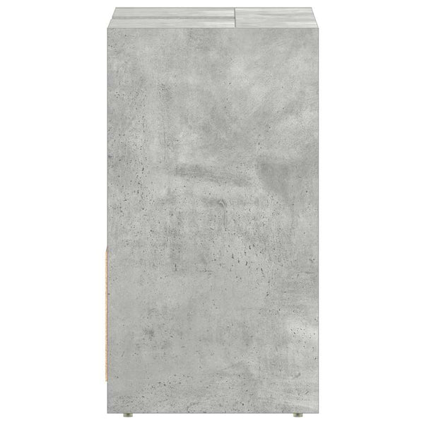 Betongrauer Badezimmerschrank 60 cm
