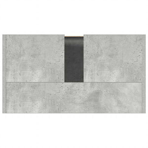Betongrauer Badezimmerschrank 60 cm