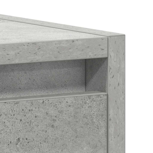 Betongrauer Badezimmerschrank 60 cm