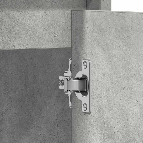 Betongrauer Badezimmerschrank 60 cm