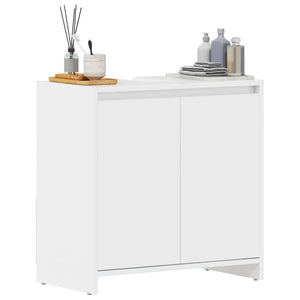 Hochglanz Badezimmerschrank Weiß 60 cm