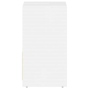 Hochglanz Badezimmerschrank Weiß 60 cm
