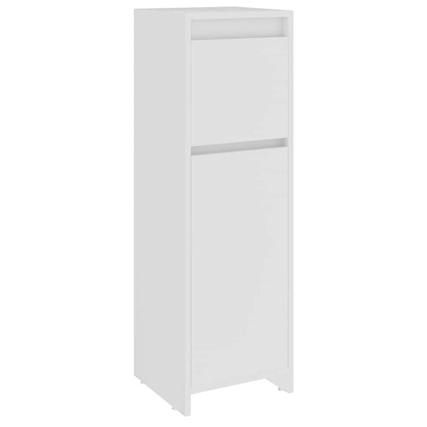 Weißer Badezimmerschrank 30x30x95 cm