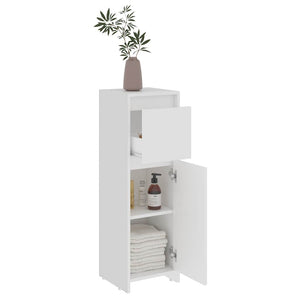 Weißer Badezimmerschrank 30x30x95 cm