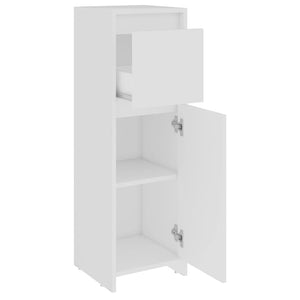 Weißer Badezimmerschrank 30x30x95 cm
